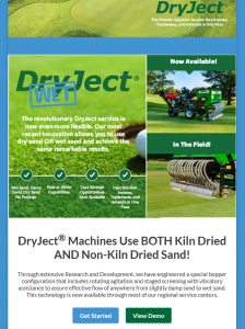 DryJect email to C-2-C mailing list