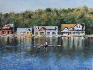 Boathouse Row Sculler