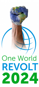 One World Revolt branding